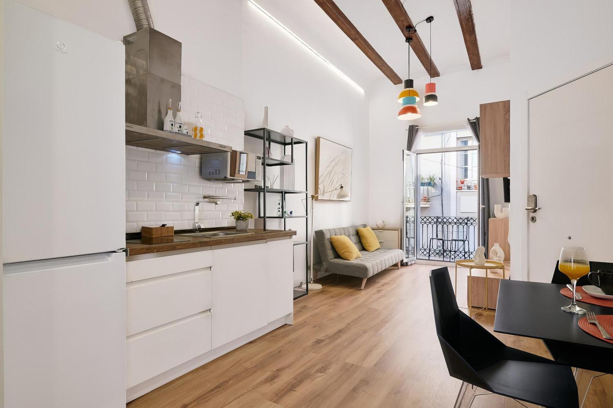 Ferienwohnung Ruzafa Modern Lofts Valencia Exterior foto