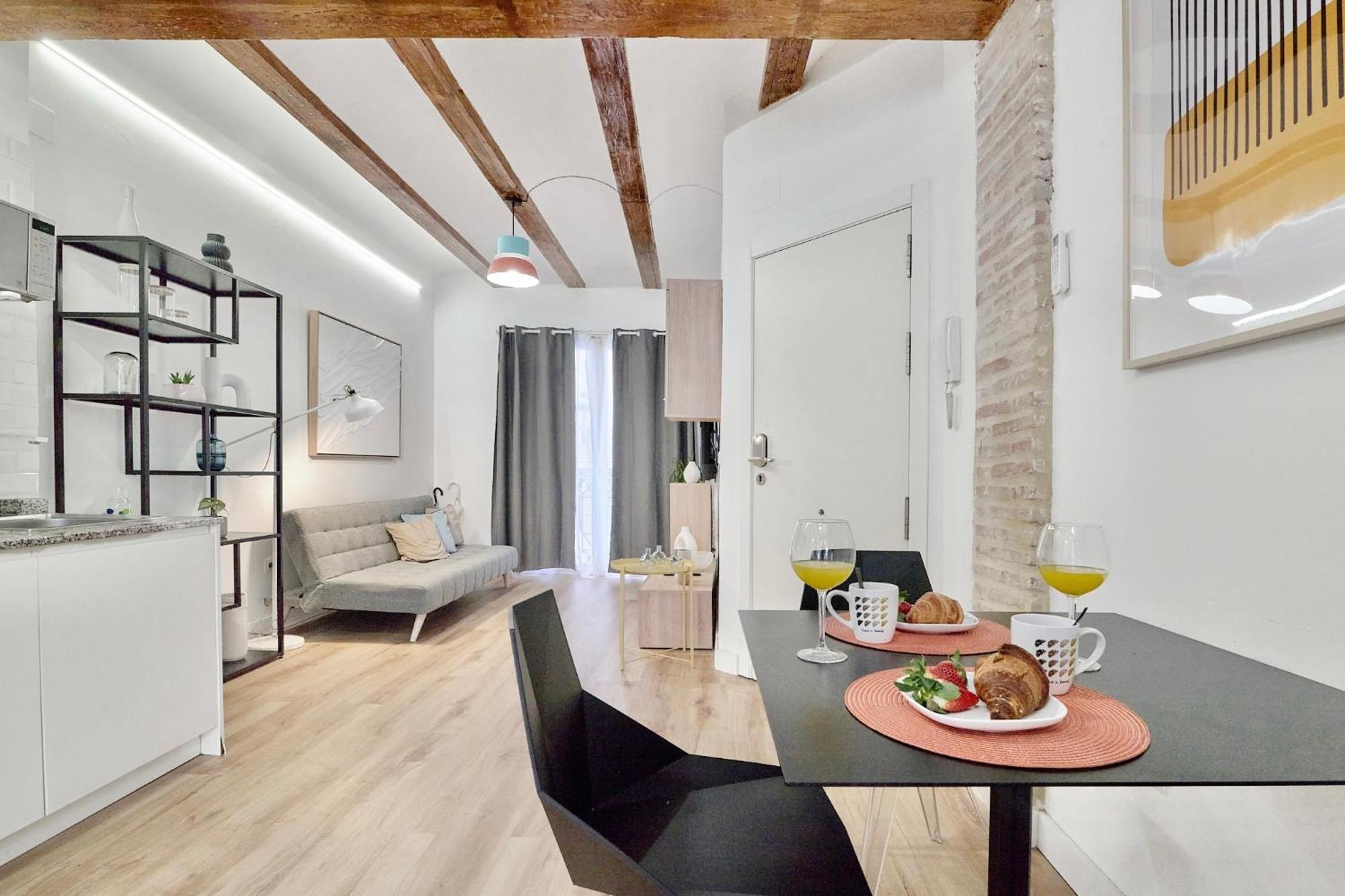 Ferienwohnung Ruzafa Modern Lofts Valencia Exterior foto
