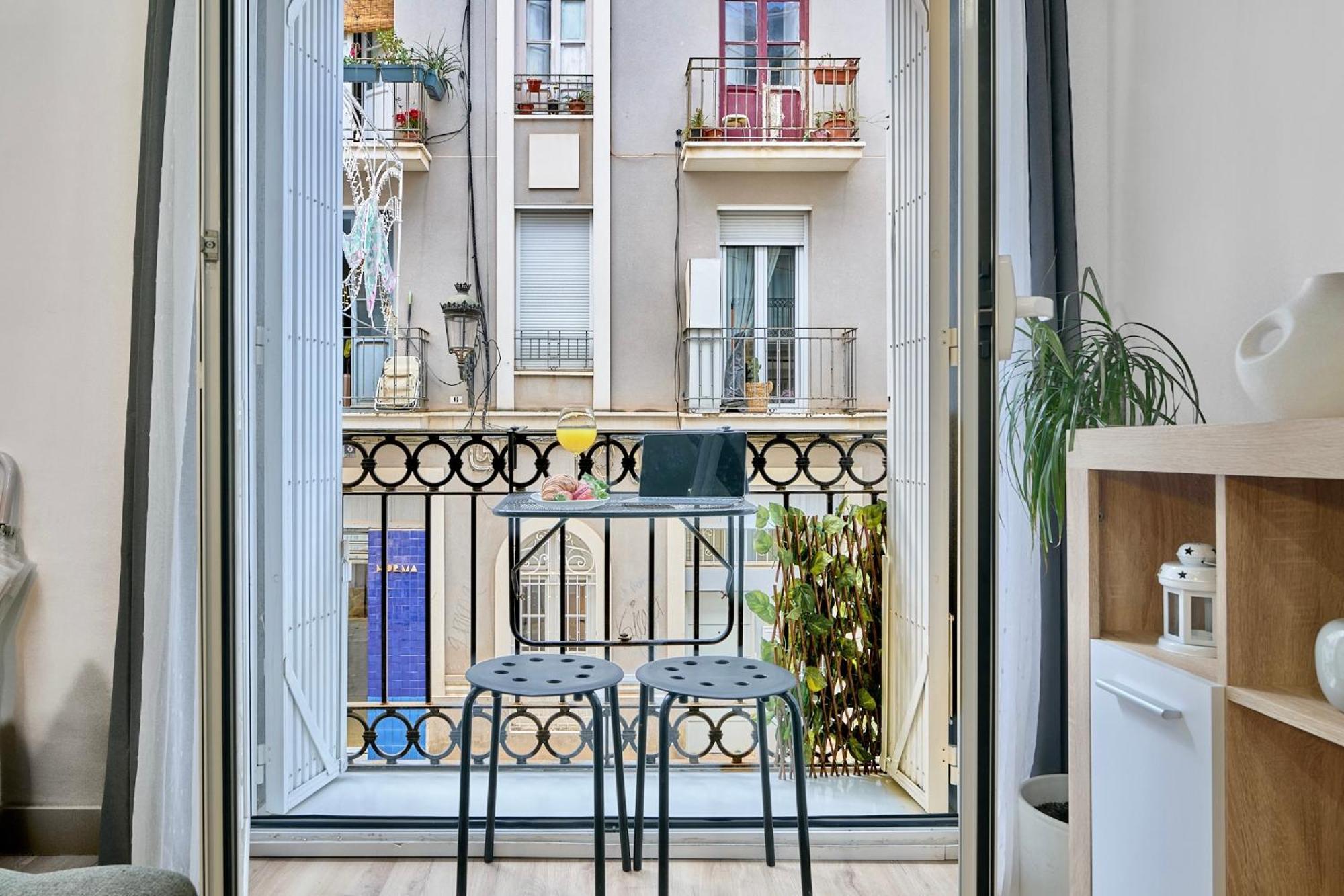 Ferienwohnung Ruzafa Modern Lofts Valencia Exterior foto